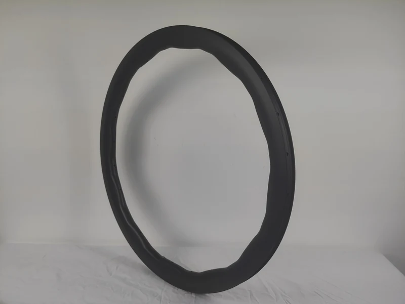 Wave Big Rim 294550HK Wave Carbon Rims Gravel Road Bike Rim 700c Carbon Fiber ...