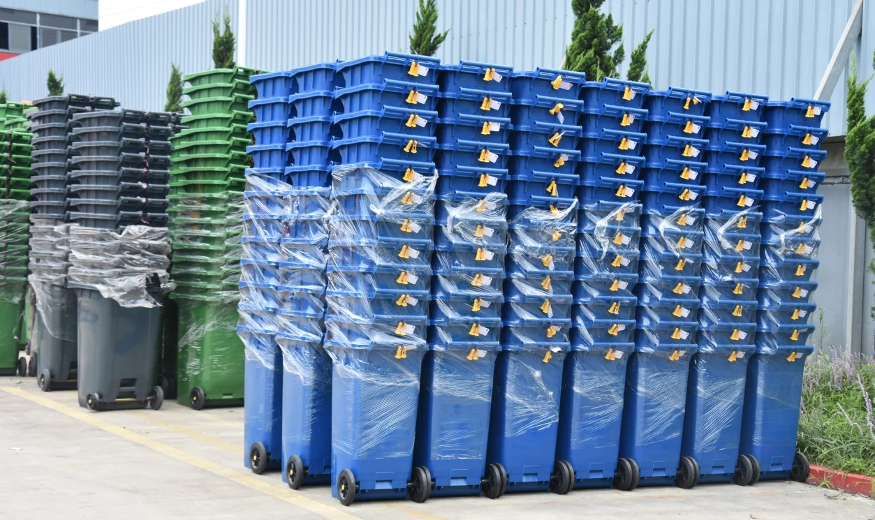 Heavy Duty 120 Liter 240l Large Trash Dustbin Waste Outdoor Plastic