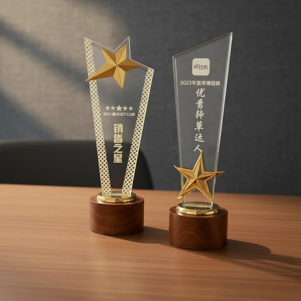 Souvenir en cristal très vendu, plaque honorifique en cristal K9, trophée, récompense personnalisée en cristal