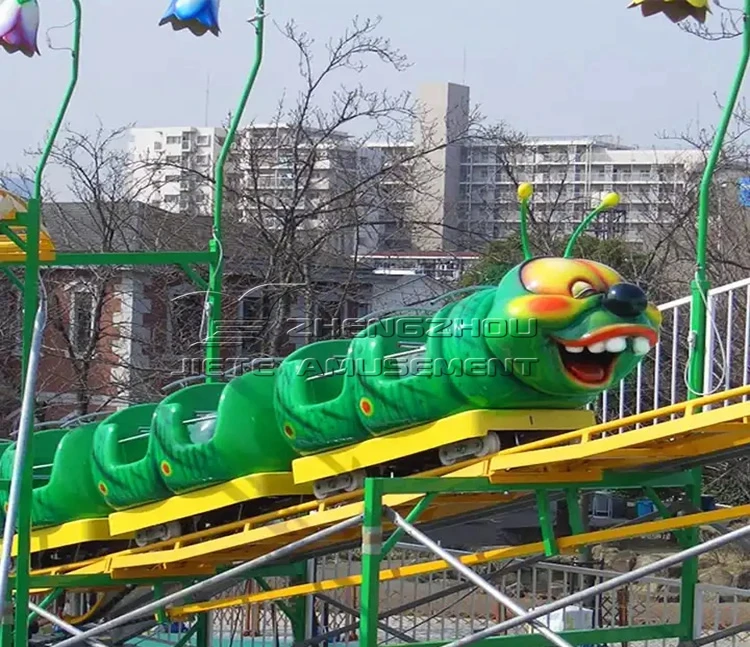 park happy slide cheap roller coaster 16 rides Wacky Worm rides