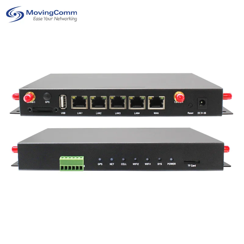 M2M Openwrt Vehicle Celular Bonding Industrial Vpn Gsm 4G Lte Multi Sim Card Wireless Wifi Modem 5G Router With Sim Card Slot