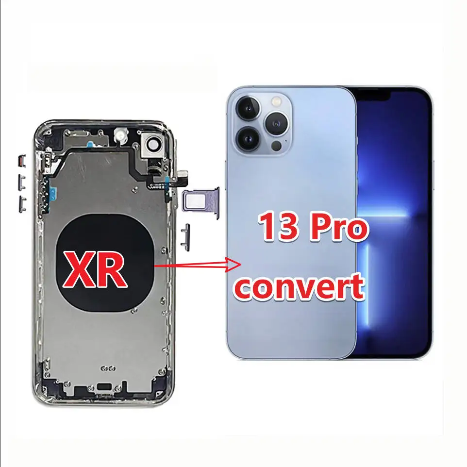 Convert iPhone XR Housing to iPhone 13 Pro and 13 Pro Max