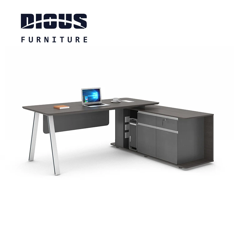 Dious high quality modern  black desk warehouse desk made in China