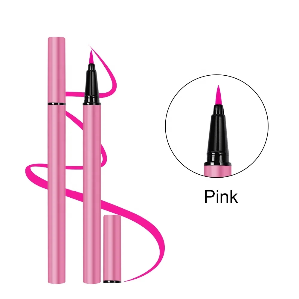 Набор Магнитных подводки для глаз с логотипом золотистая и коричневая жидкая Водостойкая Подводка