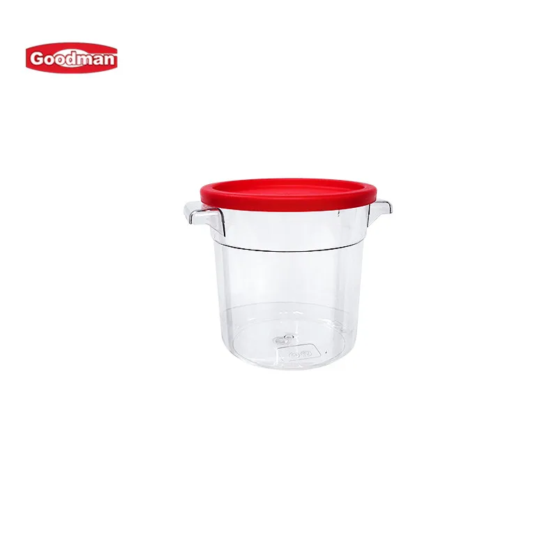 2 qt. Round Ingredient Bin Food Storage Container with Airtight Lid