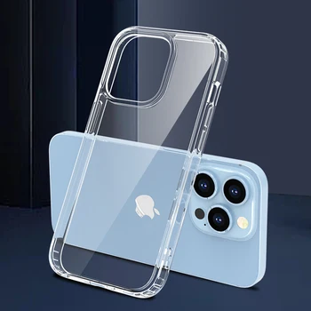 Transparent iPhone case TPU Phone Case Cover New Shockproof For iPhone 15 Pro Max Cases