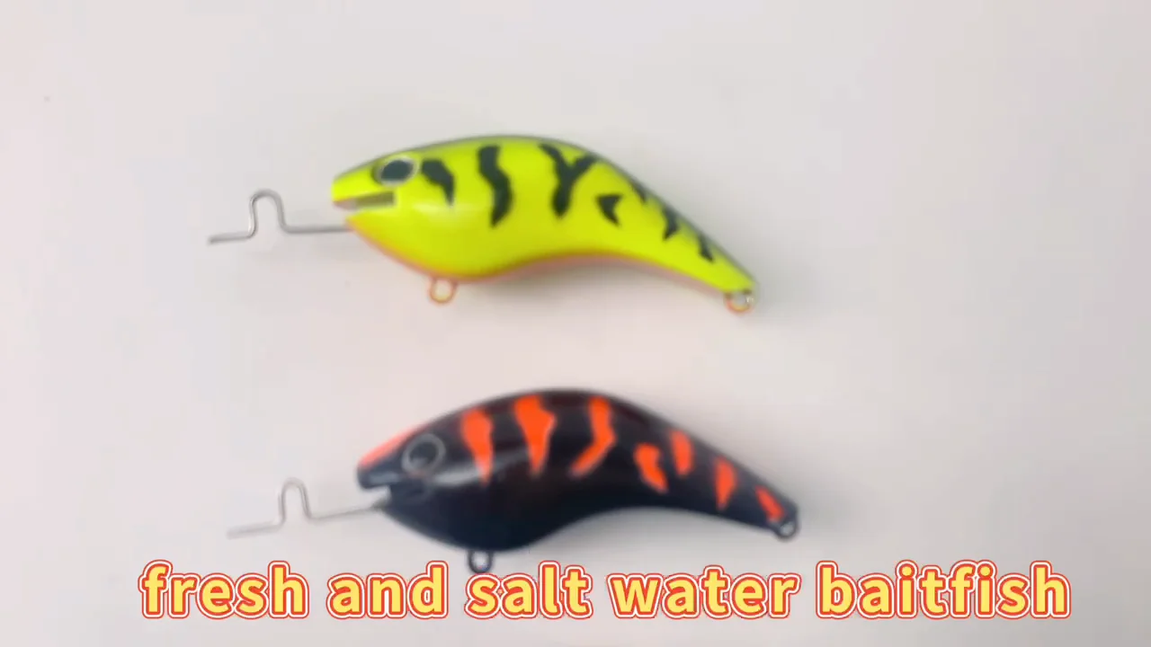 Bass Fishing Swim Bait Supplier Freshwater Floating Handmade Crank Bait
