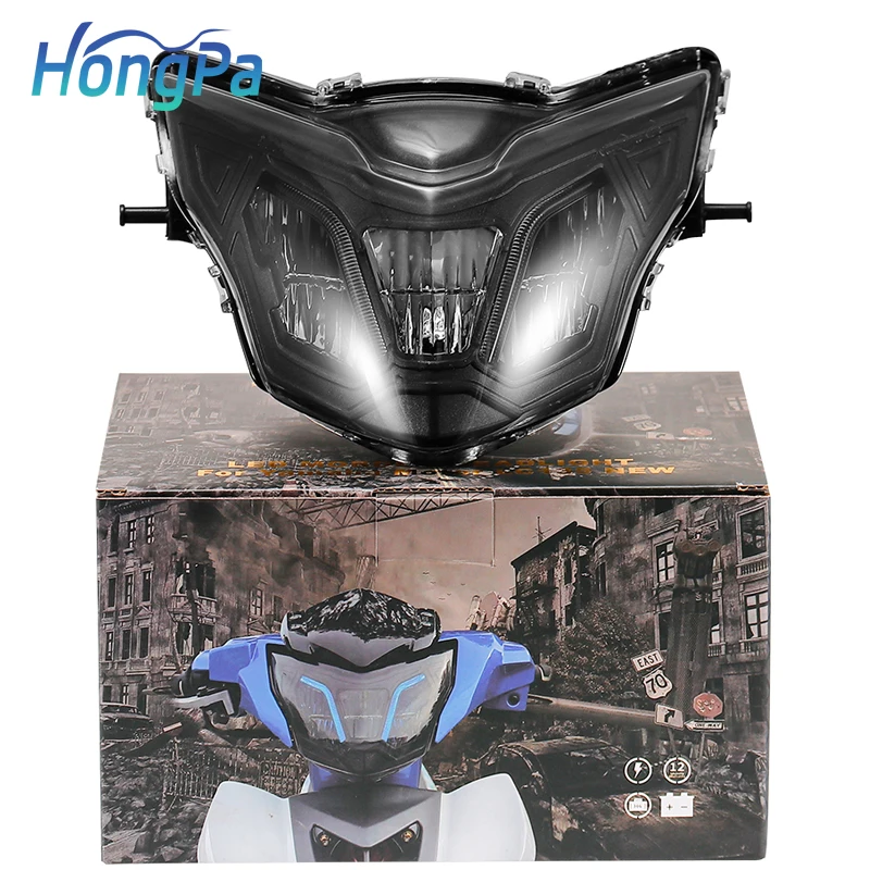 Передняя светодиодная фара мотоцикла для Yamaha LC135
