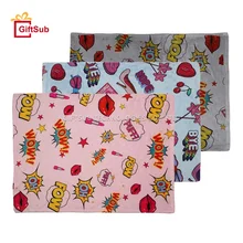 In Stock Thermal Transfer Blank Winter Warm Soft Fluffy Fleece Blankets Sublimation Flannel Baby Blankets For Newborns