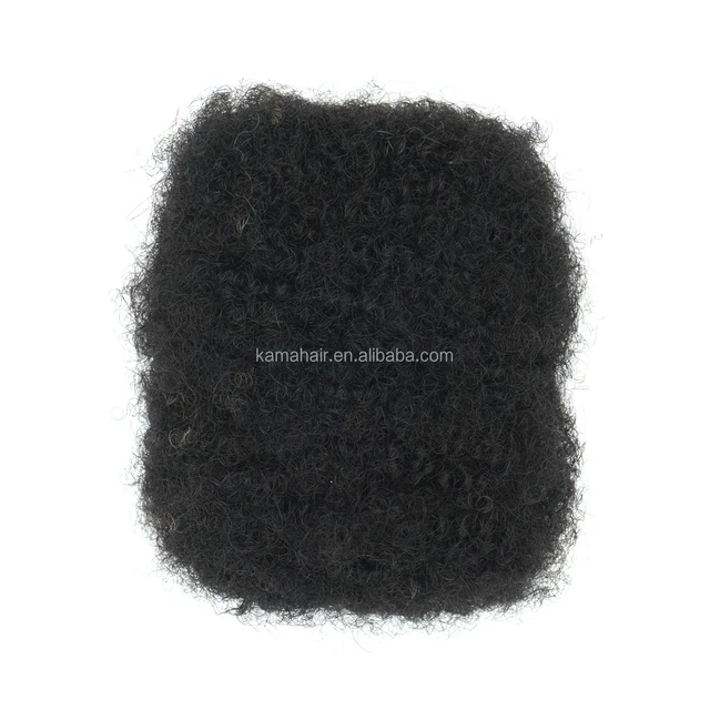 KAMA Afro Curly Human Afro Kinky Bulk Hair Human Hair Micro Braids Bulk 100% Human Bulk Hair for Dreadlocks Extensions