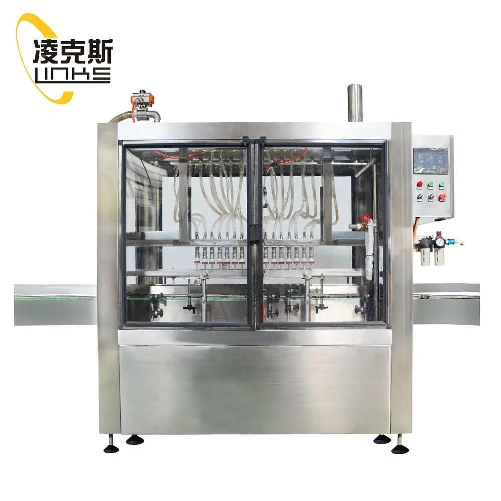 Automatic Bottle Oil Filling Machine for Edible Cooking Vegetable Oil Lubricant Essential Oil Machine