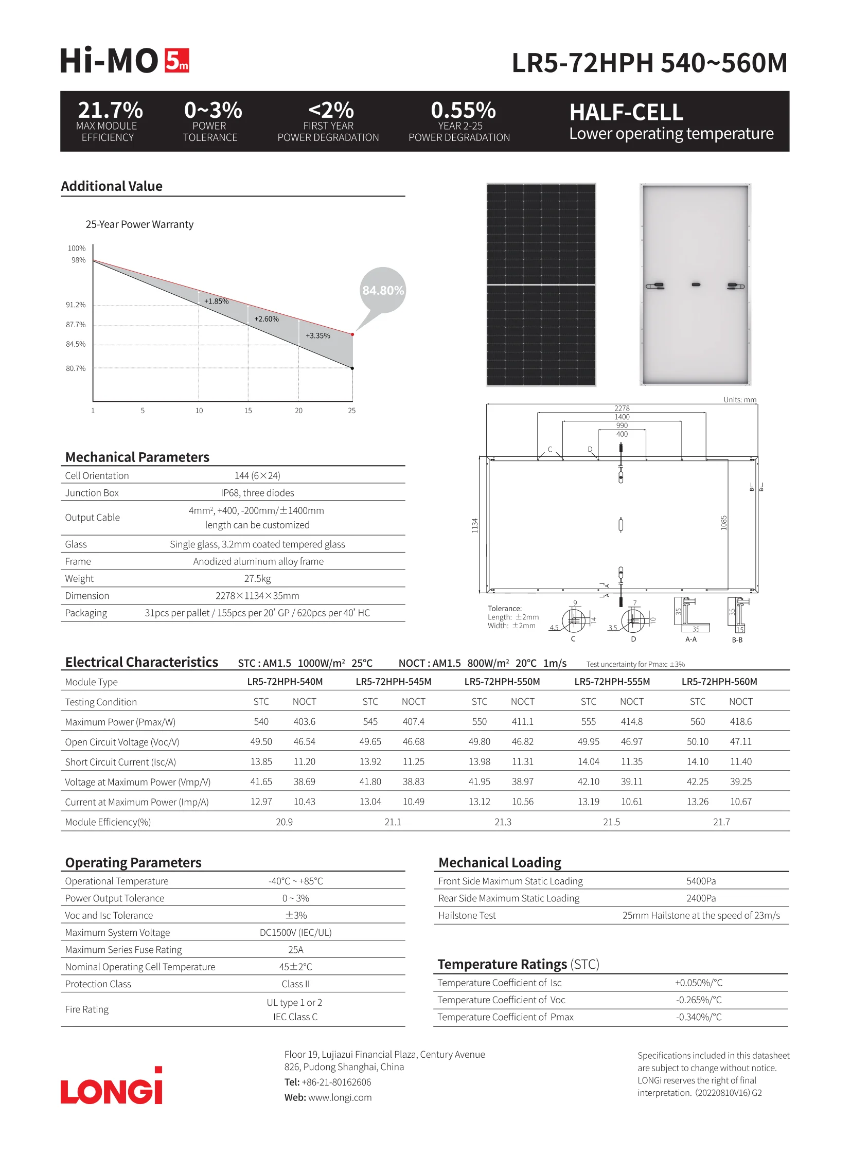 Top 1 Brand Monocrystalline Solar Panels Longi Solar Module Hi Mo 5 6 7 ...