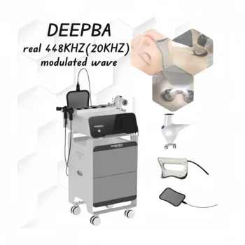 Automatic Heating Depth Heating Machine 448Khz 20Khz Cet Ret Unipolar Rf For Cellulite Reduction Body Shaping