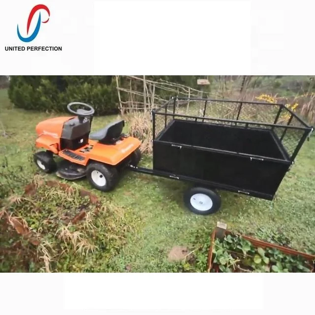 Хит продаж тележка с опрокидывающей фермой полезный прицеп вездевающий самосвал низким MOQ