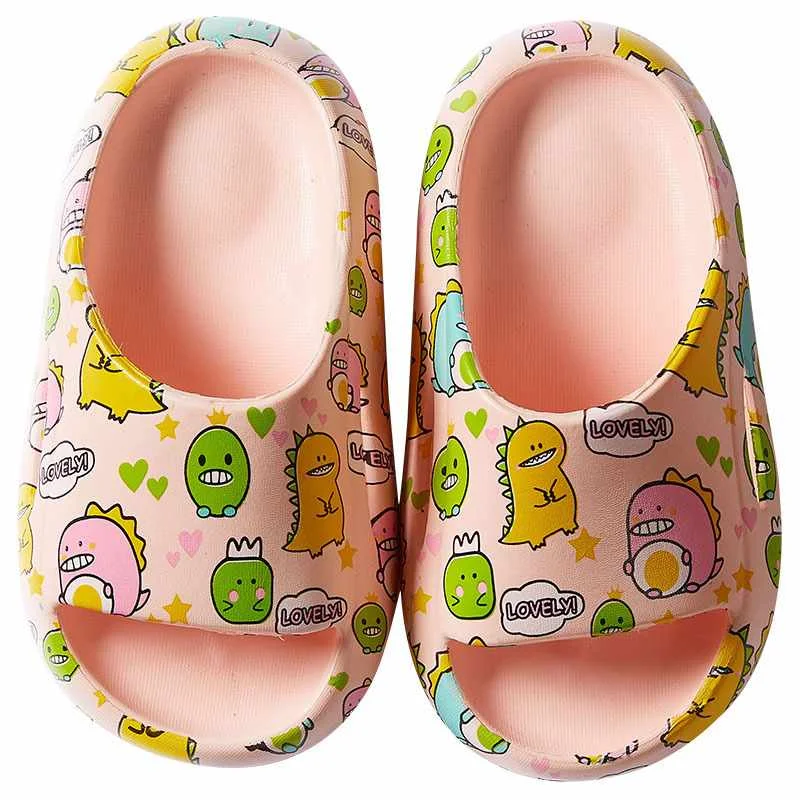 2021 г. Летняя детская садовая обувь модные домашние тапочки с милыми