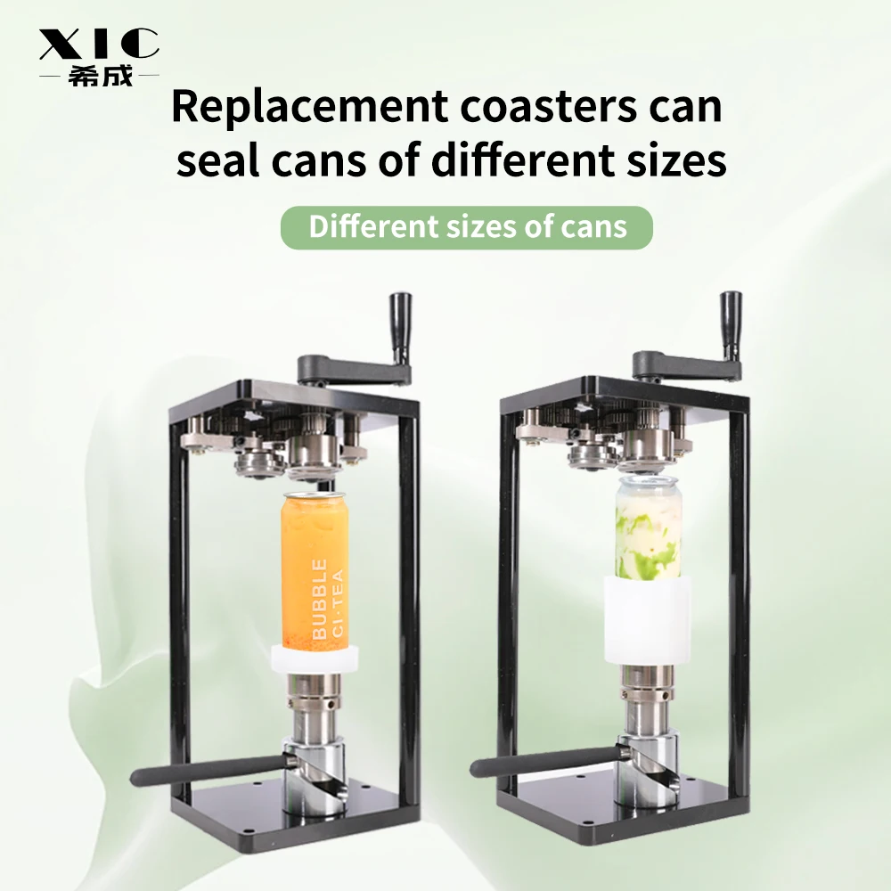 China Factory Direct Sales Semi-Automatic Can Sealing Machine Small Home Manual Can Sealer for Soda Beer Juice Cans