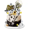 Support de guitare boule disco doré/30 pièces