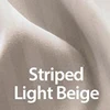 striped light beige