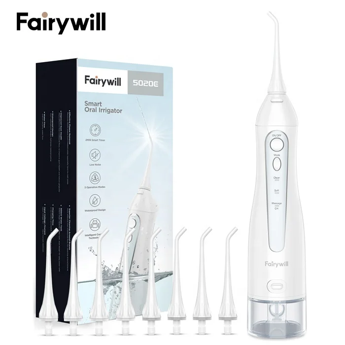 Fairywill FW 5020E deatal зубная щетка зубов приятно выбрать пик H2O B Оральный ирригатор Флоссер импульсный ирригатор для полости рта воды ирригатор чувствовать себя цвета сахарной ваты