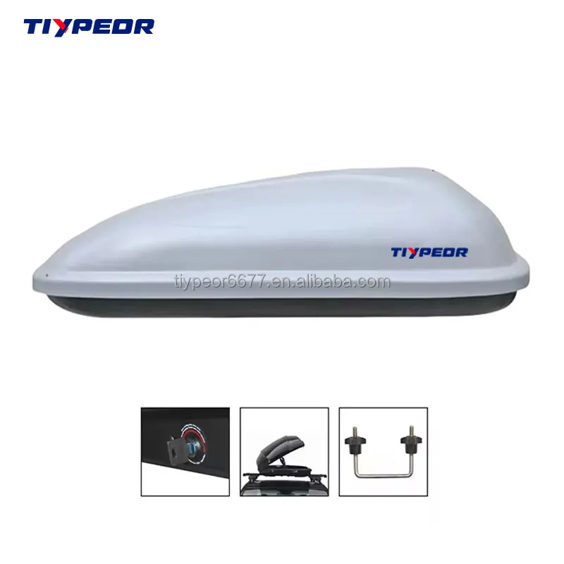 product high quality top cargo box car roof rack box 260l car roof box  for suv cargo carrier universal customization abs615-7