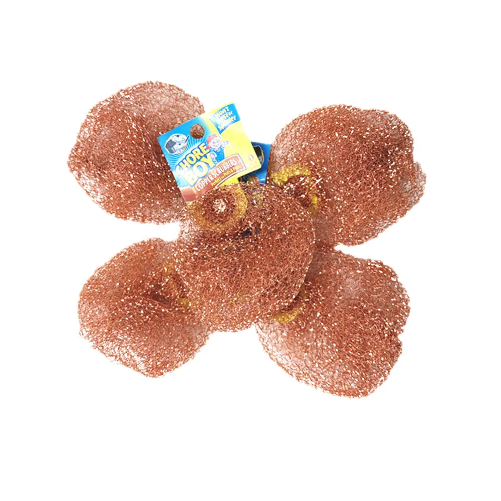 Chore Boy 100% Pure Copper Scrubbers Rust Free for Pots and Pans