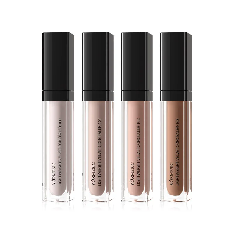 KORMESIC Wholesale 8g Bpom Certified Private Label Natural Makeup Correct Skin Tone Long-Lasting Lightweight Velvet Concealer