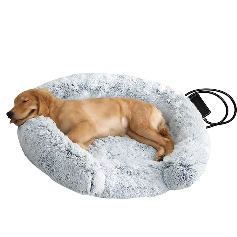 電気壁プラグUSB給電加熱ペット用ヒーターパッド 犬猫用 フランネル素材 温度調節 無毒 肌に優しい 3