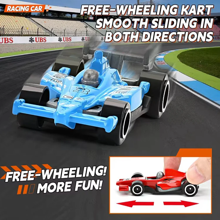 Children Formula F1 Alloy Model Racing Car 1/64 Diecast Toy Vehicles Mini Free Wheel Metal Toys Car