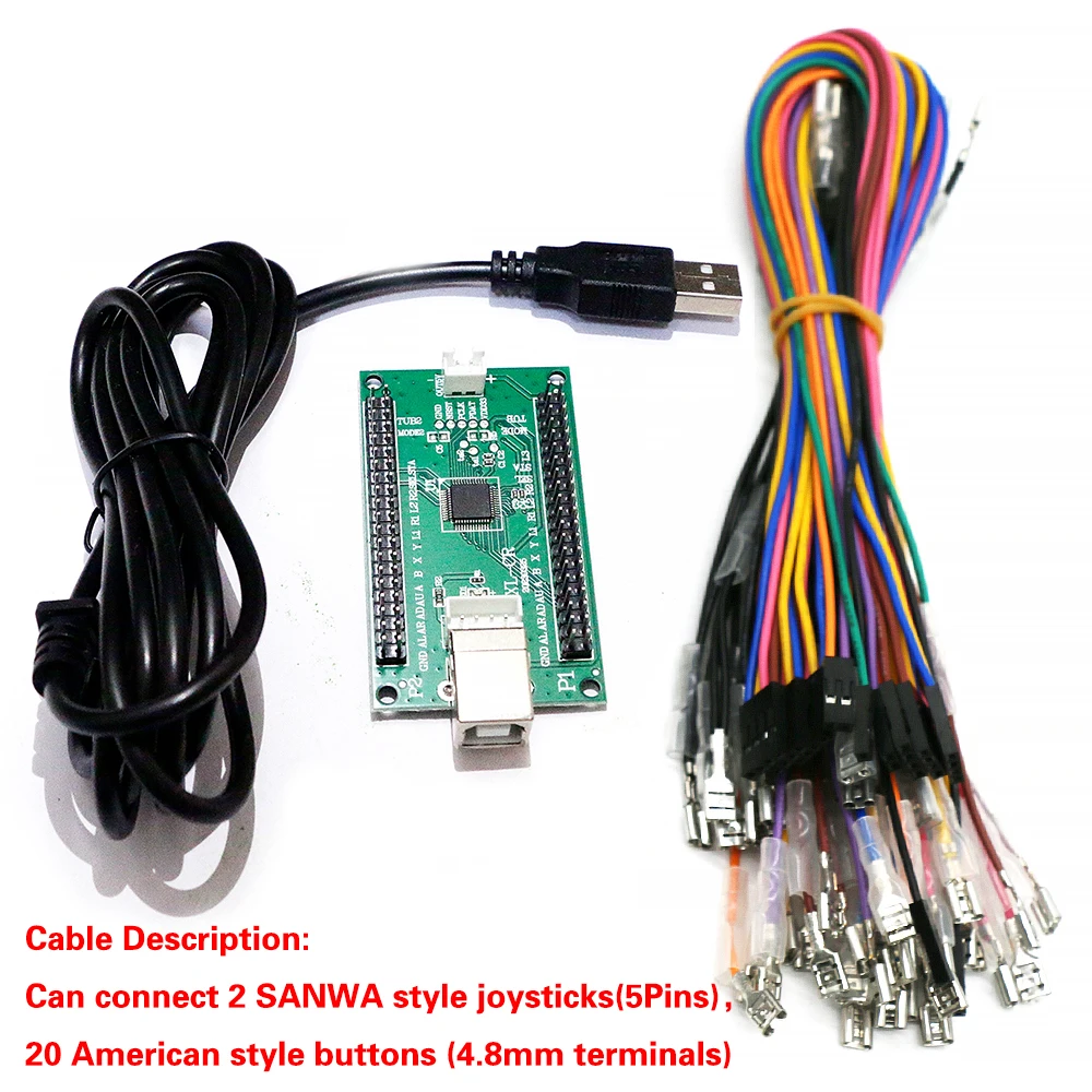 【アンズ】Mellojoy 2点 ZXL Twin Players High Encoder Joystick for PC & Android