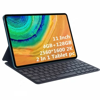11 inch Tab Deca Core 4G LTE 64G 128G Android 8 Face Unlock Google Play 2 in 1 Gaming Tablet With Keyboard