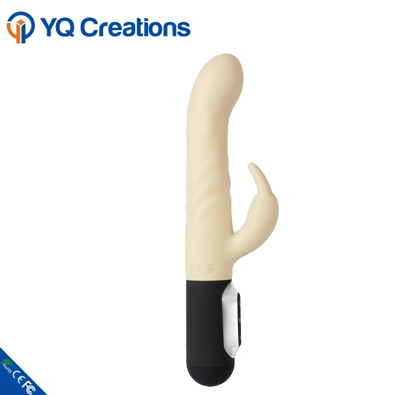 Factory Direct 7 Vibration Modes  Penis Dildo Massage Adult Sex Toy Women Rabbit Vibrator With Thrusting up and Down