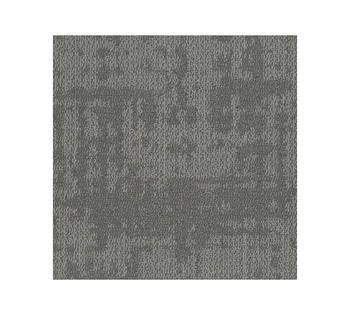 Commercial Decorative 50x50cm 25x100cm 100% Nylon PVC Floor Carpet Tiles Loop pile