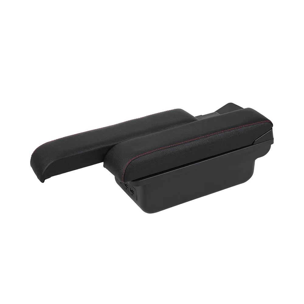 Auto 3 USB Armrest Box Car Central Storage cup holder ashtray  accessories Refit