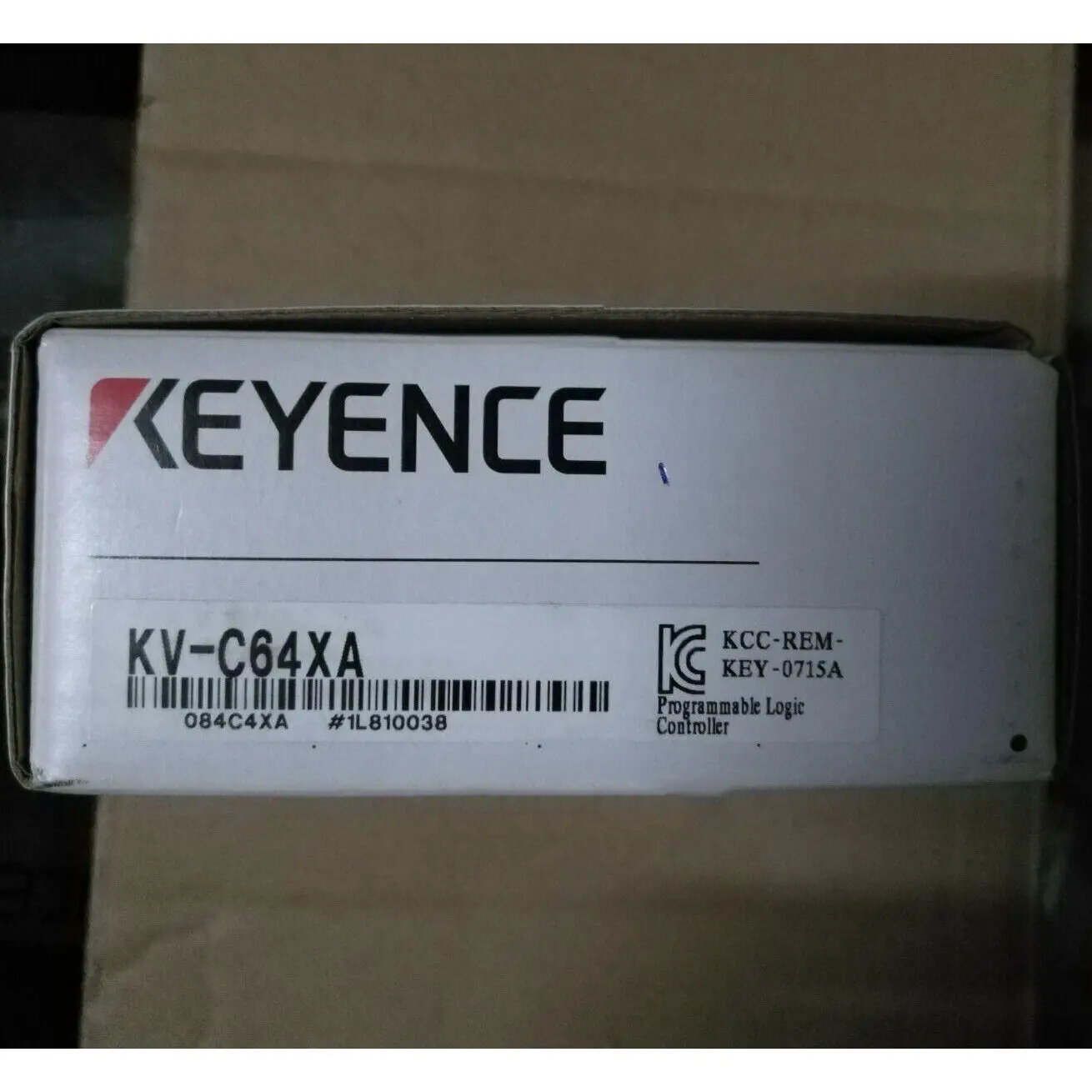 64 Point Connector KEYENCE KV-C64XA Programmable Controller Origin