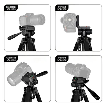 F580S mobile phone live streaming stand 2.1 meters fishing lamp projector tripod micro single-lens reflex camera tripod detail image