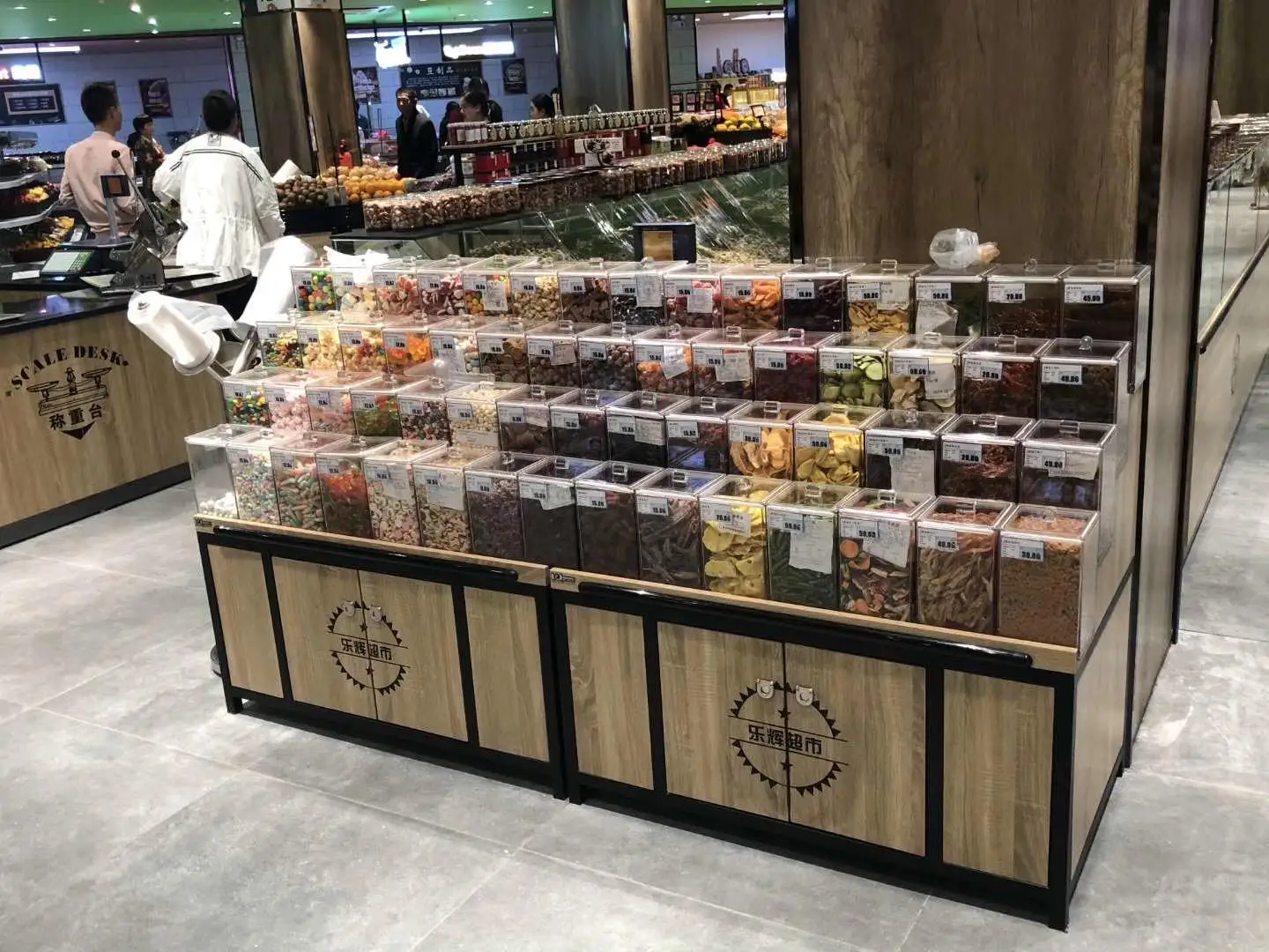 Ecobox New Arrival Recycled Plastic Food Grade Airtight Candy Container