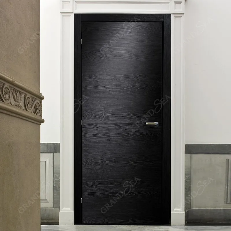 Latest Design Soundproof Wooden Doors Design Interior Door Solid Wooden PVC MDF Doors