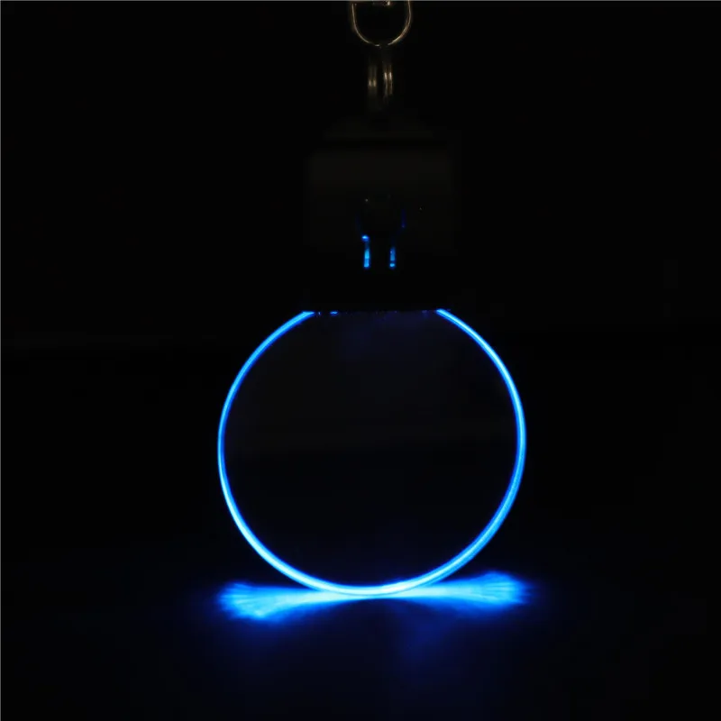 Black Led Keychain Mini Keychain Rechargeable Battery Acrylic Led ...