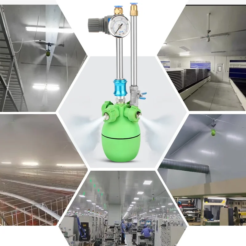 BYCO Cooling Mist Humidifier Fogger,Dry Fog Humidifier Textile,Industrial Humidification System