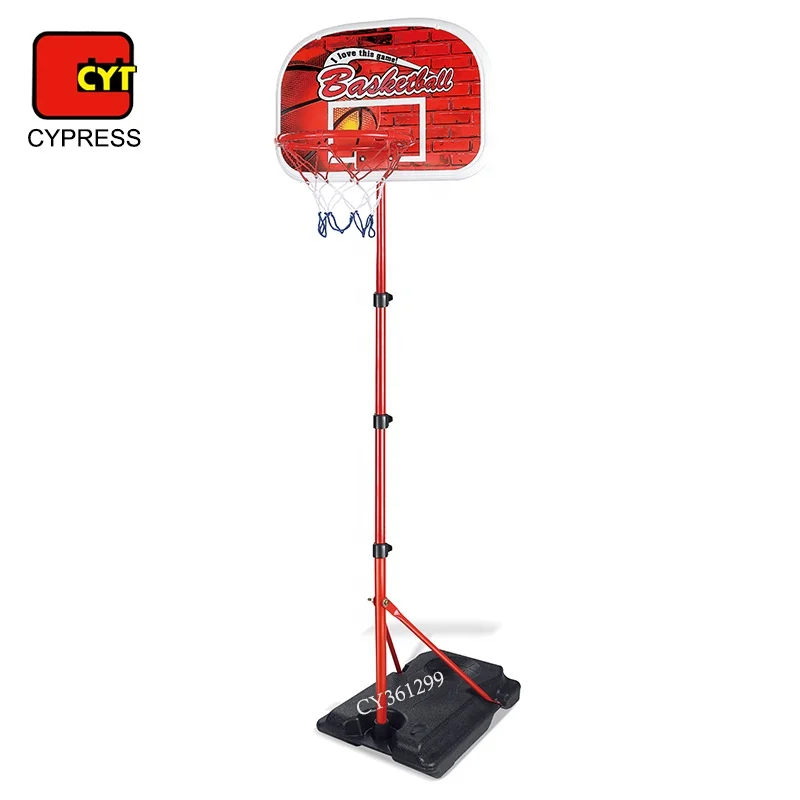 Kids Basketball Hoop Stand Set Adjustable Indoor Basketball Hoop Sport Toys