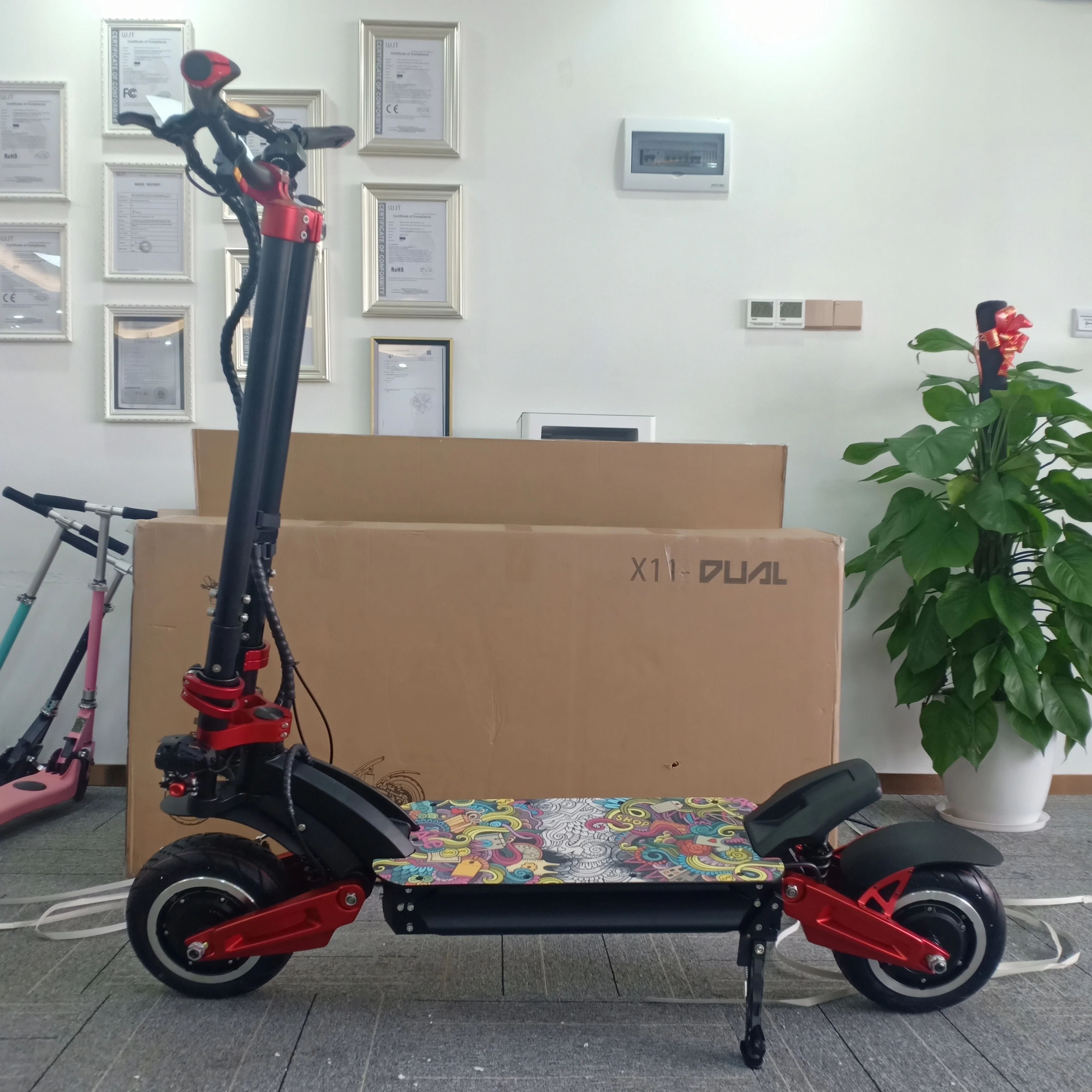 
 Самая низкая стоимость доставки, новый оригинальный 72 в 30A контроллер скутер zero 11x для взрослых России  