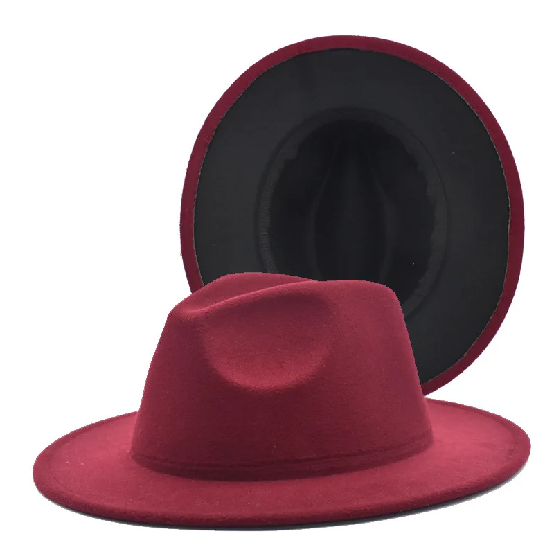 Wide Brim Jazz Fashion Autumn Winter 