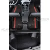 TPE foot pad Chenille coffee tri color TPO trunk