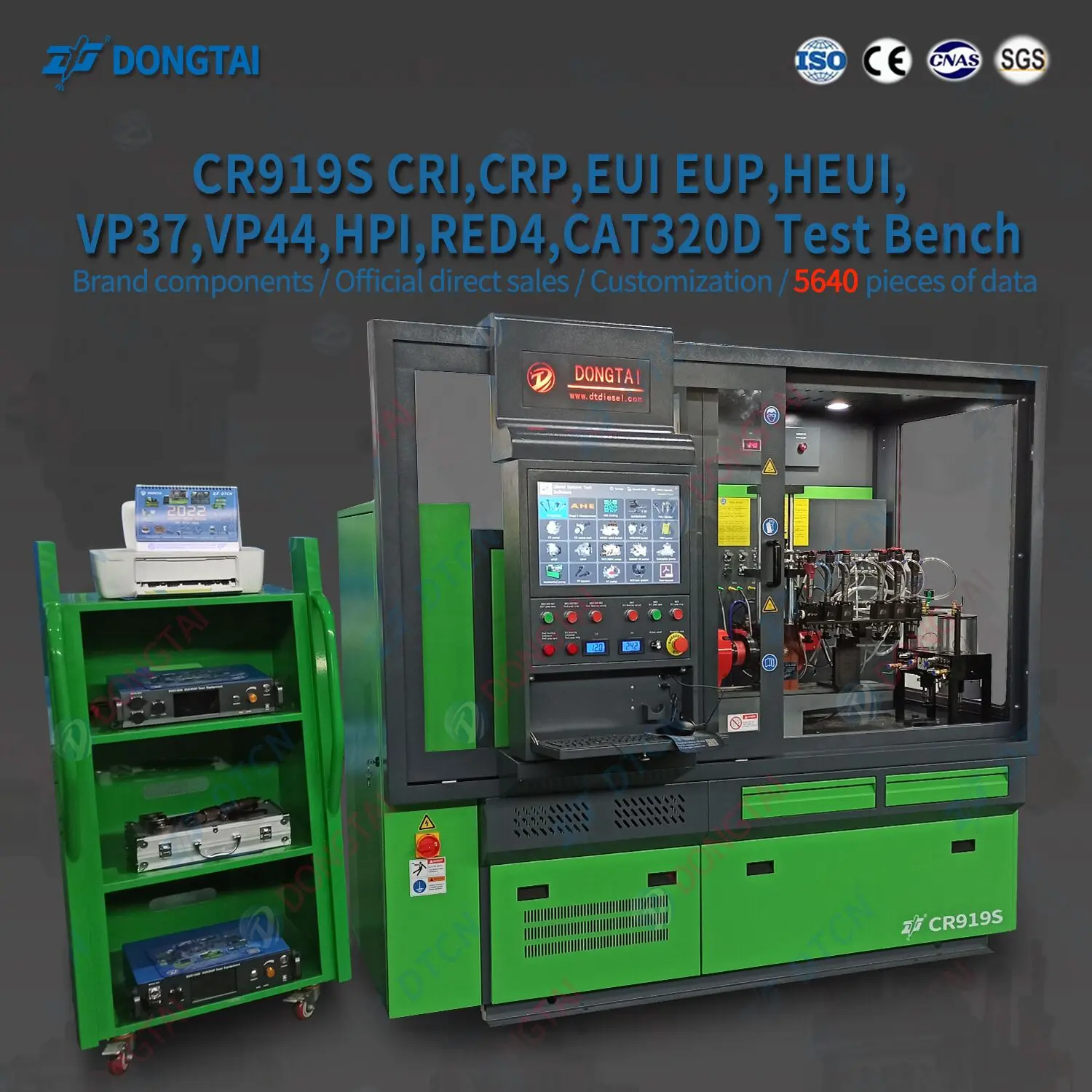 CR919S  Full Function Common Rail  test Bench