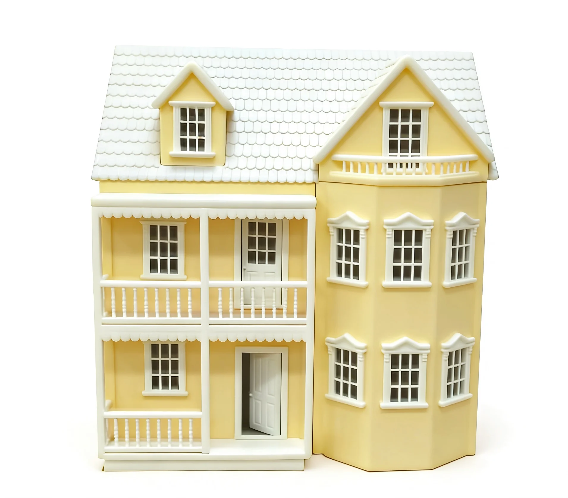 子供向け木製ドールハウス ミニチュア 1:12スケール コテージガーデン