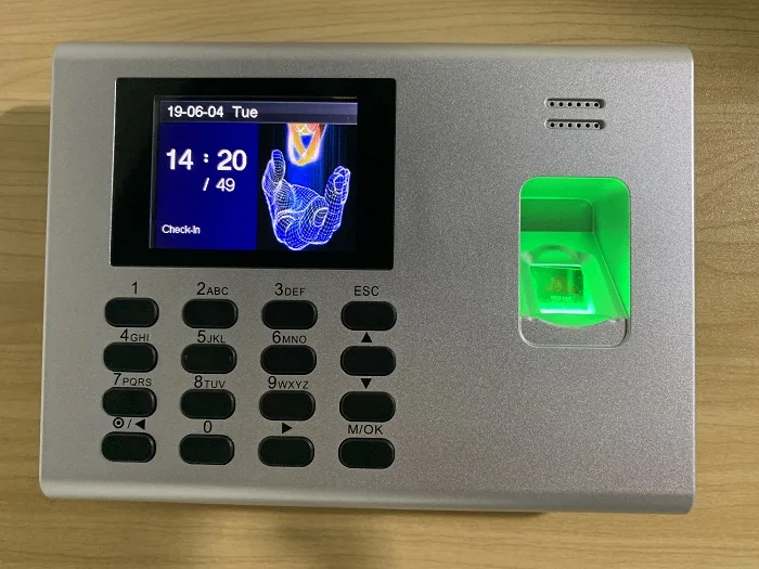 K40 Time Clock Rfid Id Card Reader Linux Fingerprint Time Attendance System