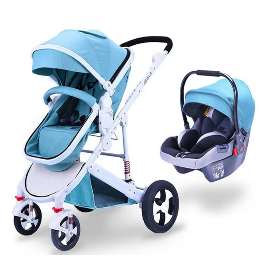 En1888 Wholesale Baby Stroller 3 In 1/good Quality Cheap Baby Pram