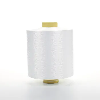 High quality Polyester Textured white Yarn DTY 150/96 single heater polyester yarn for circular knitting