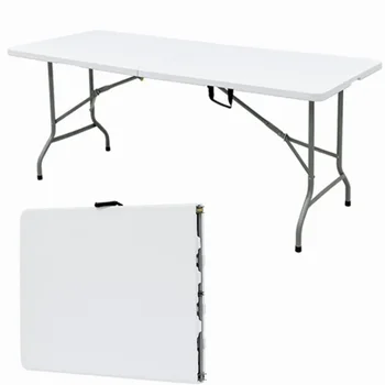 Camping Outdoor Foldable Picnic Table for Garden Folding Tables and Chairs for Events