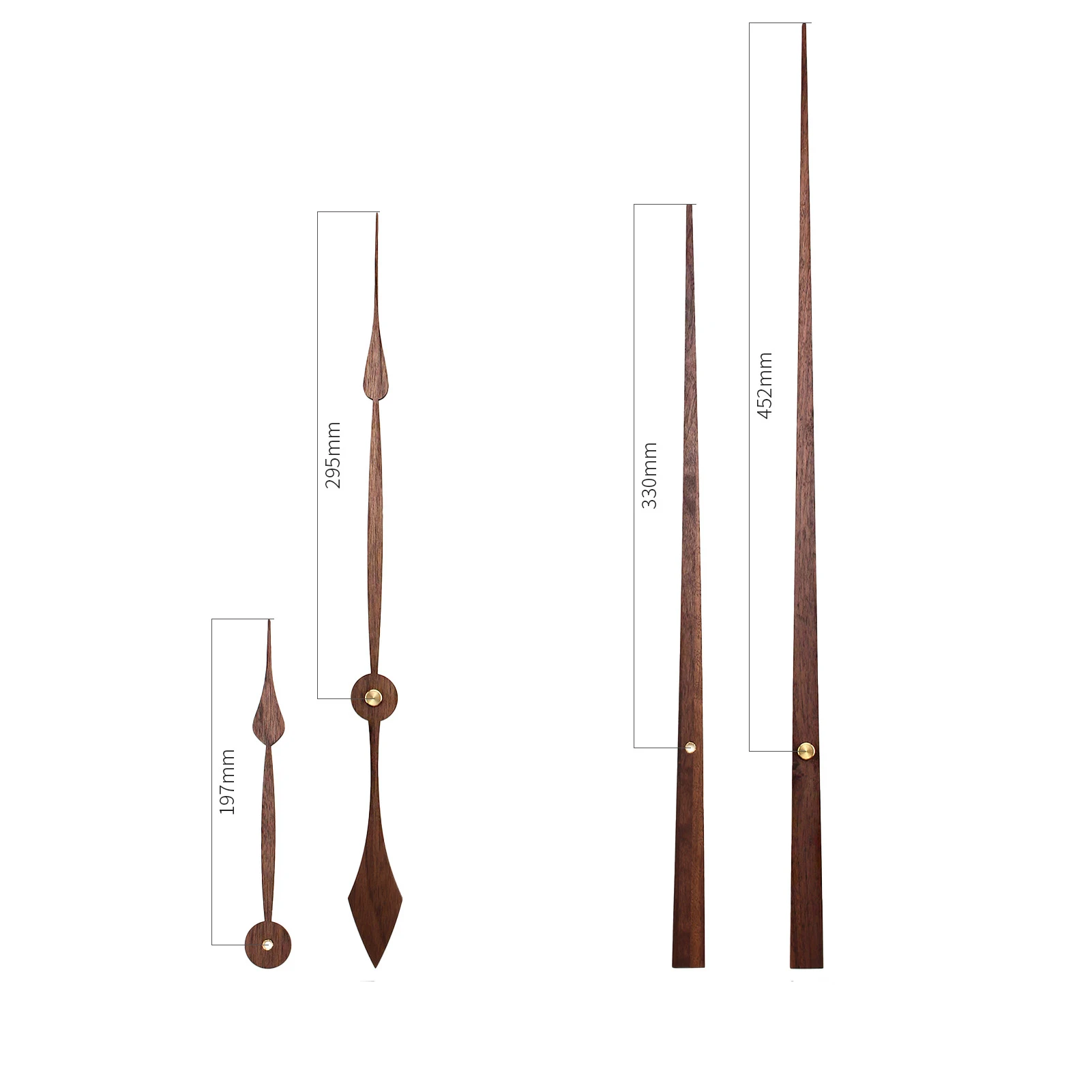 DIY Clock Needles - Wooden Pointers for Modern Timepieces